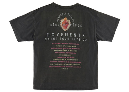 Saint Mxxxxxx Eyes T-Shirt Vintage Black