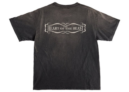 Saint Mxxxxxx Flesh and Blood Devil T-Shirt Vintage Black