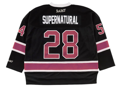 Saint Mxxxxxx Game Shirt L/S Tee Black Red