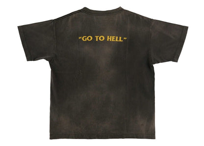 Saint Mxxxxxx Go To Hell T-Shirt Vintage Black