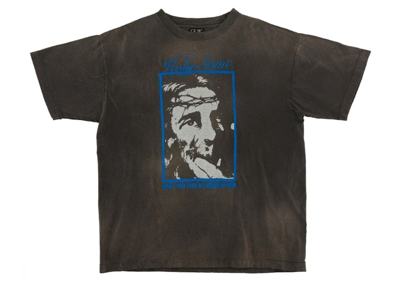 Saint Mxxxxxx Holy Saint Tee Black