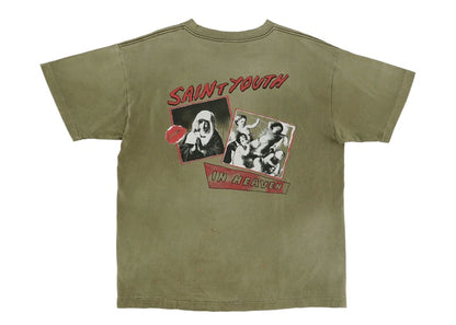 Saint Mxxxxxx In Heaven T-Shirt Khaki