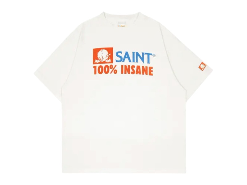 Saint Mxxxxxx Insane S/S T-shirt White