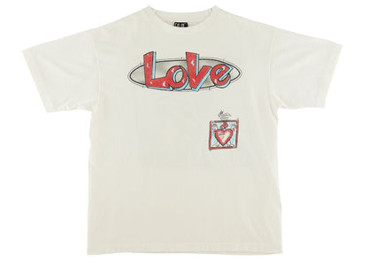 Saint Mxxxxxx Love Tee White