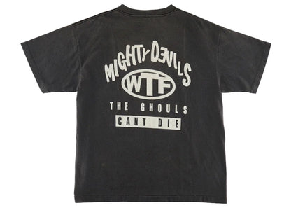 Saint Mxxxxxx Might Devils T-Shirt Vintage Black