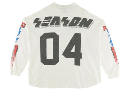 Saint Mxxxxxx Motor L/S Tee White
