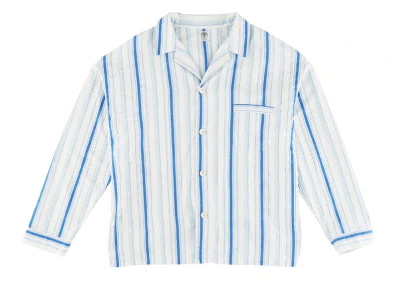 Saint Mxxxxxx PJ Shirt Blue Stripe