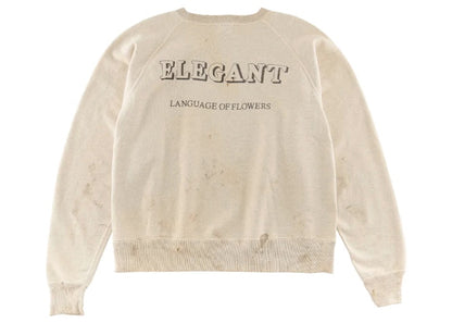 Saint Mxxxxxx Rose Crewneck Vintage Grey