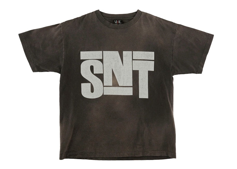 Saint Mxxxxxx SNT Business T-Shirt Vintage Black