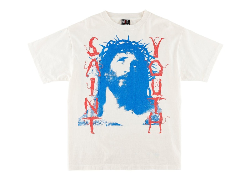 Saint Mxxxxxx ST Youth T-Shirt Vintage White