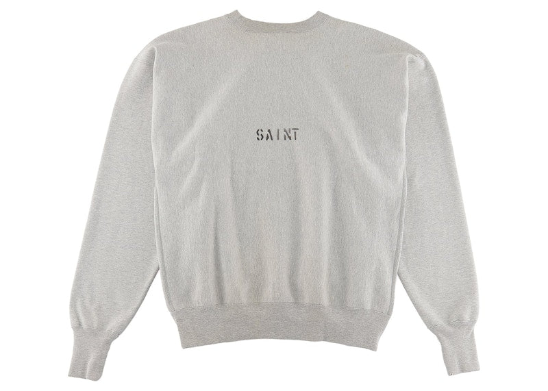 Saint Mxxxxxx STM Crewneck Sweatshirt Grey