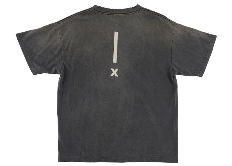 Saint Mxxxxxx Saint Room Damaged T-Shirt Vintage Black