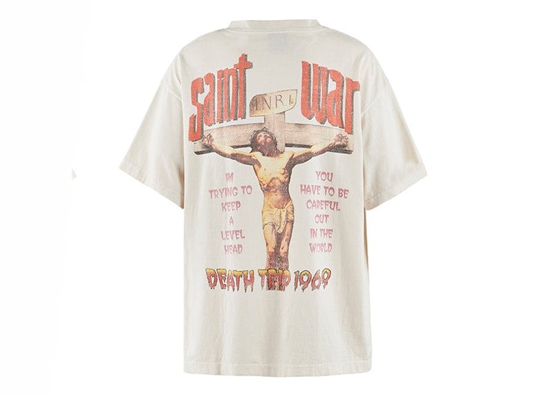 Saint Mxxxxxx Saint War Tee White