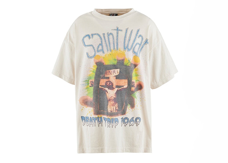 Saint Mxxxxxx Saint War Tee White
