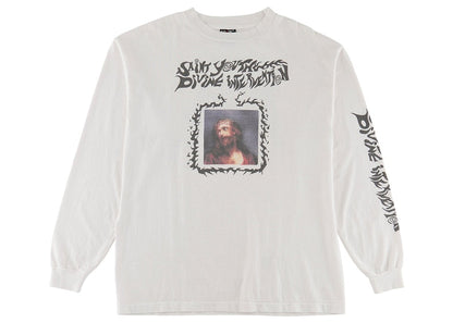 Saint Mxxxxxx Satan L/S T-Shirt Vintage White