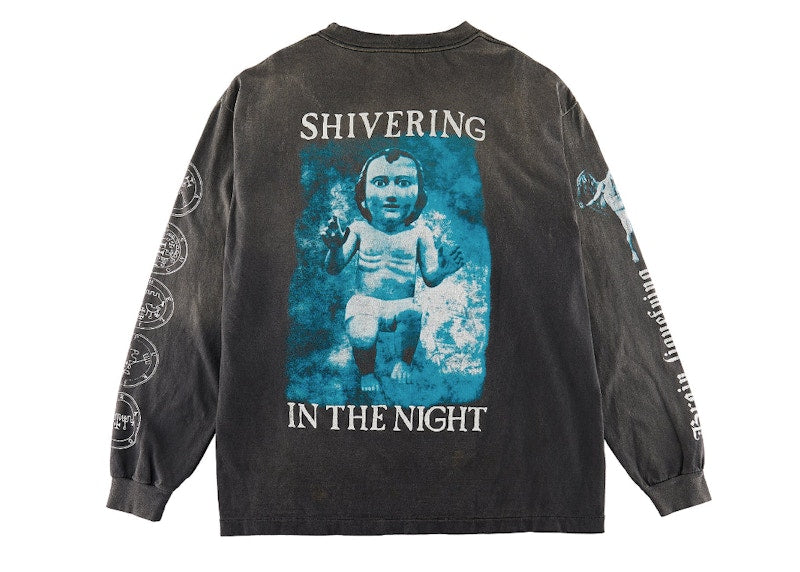 Saint Mxxxxxx Sisters L/S T-Shirt Vintage Black