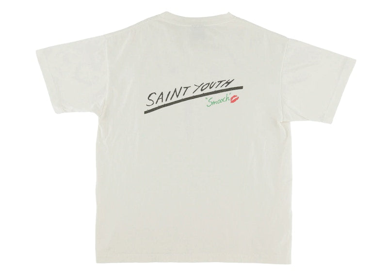 Saint Mxxxxxx Smooch T-Shirt Vintage White