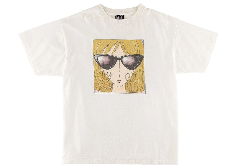 Saint Mxxxxxx Sunglass T-Shirt Vintage White