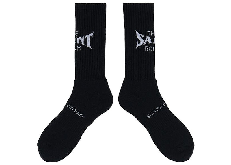 Saint Mxxxxxx The Saint Room Socks Black