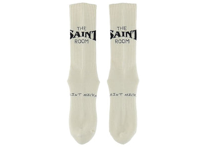Saint Mxxxxxx The Saint Room Socks Ecru