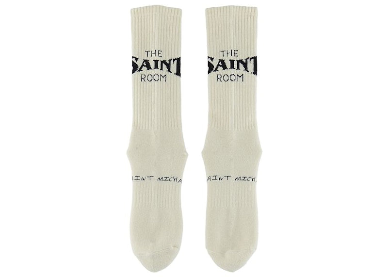 Saint Mxxxxxx The Saint Room Socks Ecru