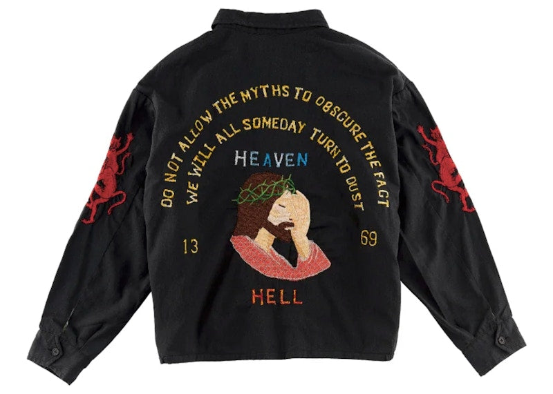 Saint Mxxxxxx Vietnam Fuku Jacket Black