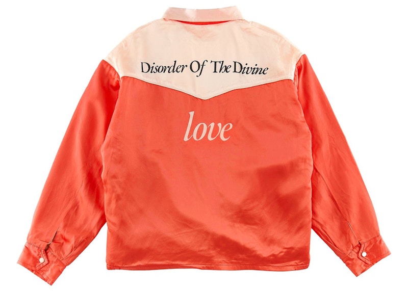 Saint Mxxxxxx Western Shirt Jacket Red/Pink