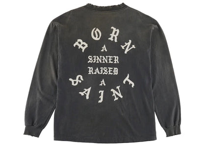 Saint Mxxxxxx x Born X Raised Clown L/S T-Shirt Vintage Black