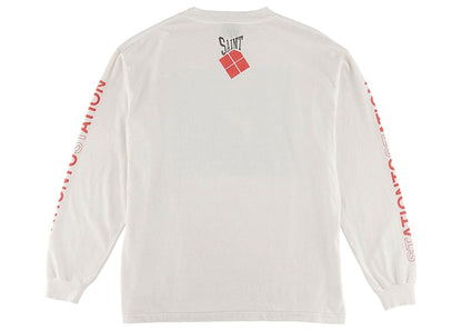 Saint Mxxxxxx x David Bowie Station L/S T-Shirt White