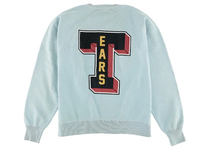 Saint Mxxxxxx x Denim Tears Crewneck Sweatshirt Vintage Light Blue