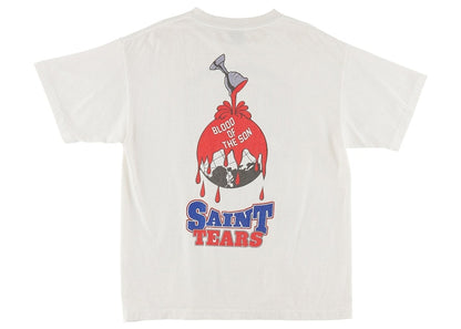 Saint Mxxxxxx x Denim Tears Holy Grail T-Shirt Vintage White