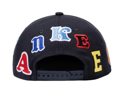 Saint Mxxxxxx x MLB x New Era YANKEES Cap Navy