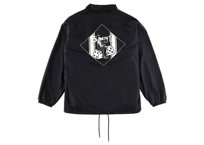 Saint Mxxxxxx x Shermer Academy Coach Jacket Black