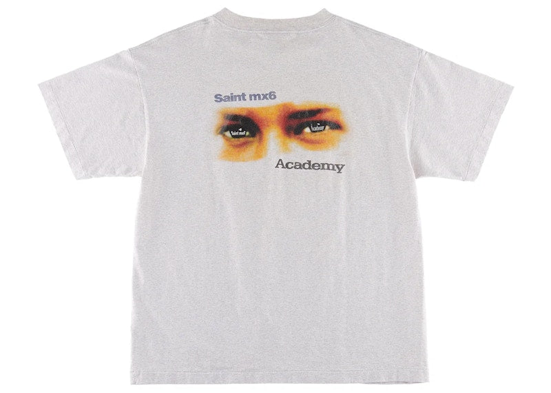 Saint Mxxxxxx x Shermer Academy ST M6 Tee Vintage White