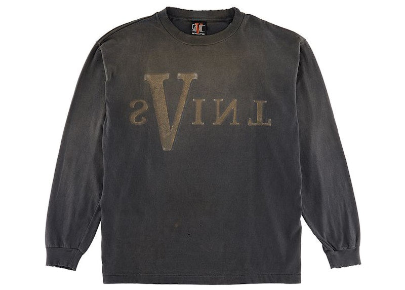 Saint Mxxxxxx x VLONE Maria L/S T-Shirt Vintage Black
