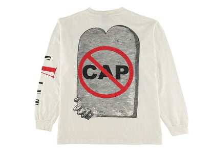 Saint Mxxxxxx x VLONE No Cap L/S Tee White
