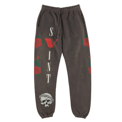 Saint Mxxxxxx x VLONE Sweatpants Black