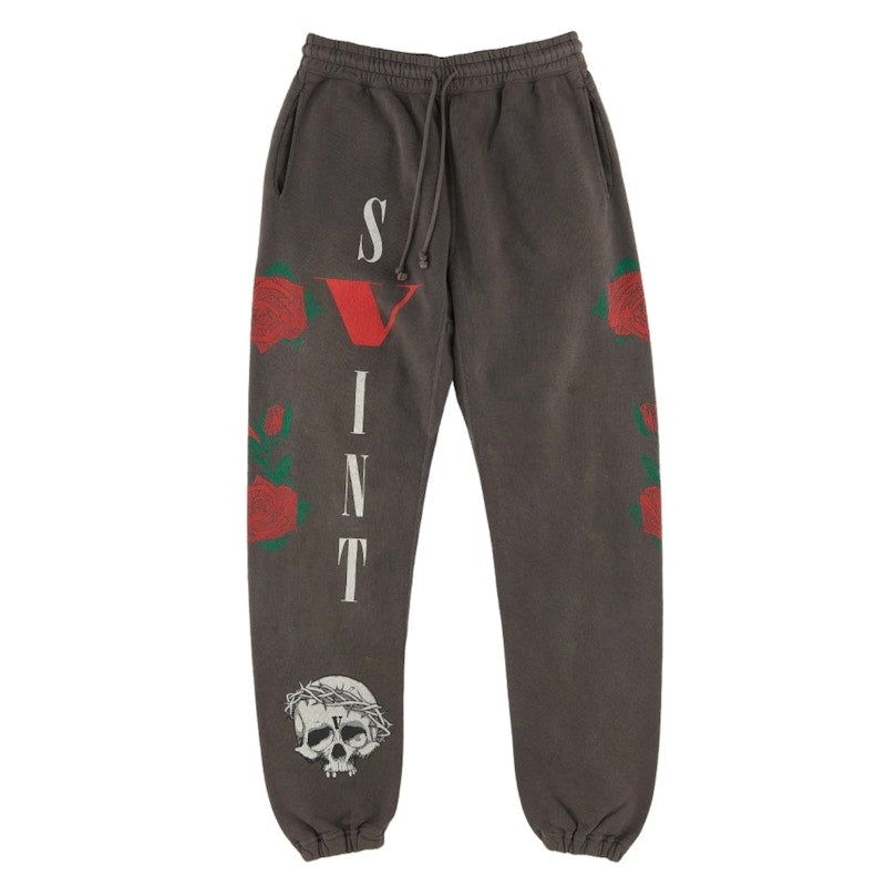 Saint Mxxxxxx x VLONE Sweatpants Black