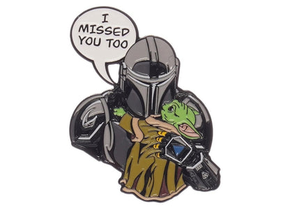Salesone Studios Star Wars The Book of Boba Fett (I Missed You Too) 2022 SDCC Entertainment Earth Exclusive Pin Set