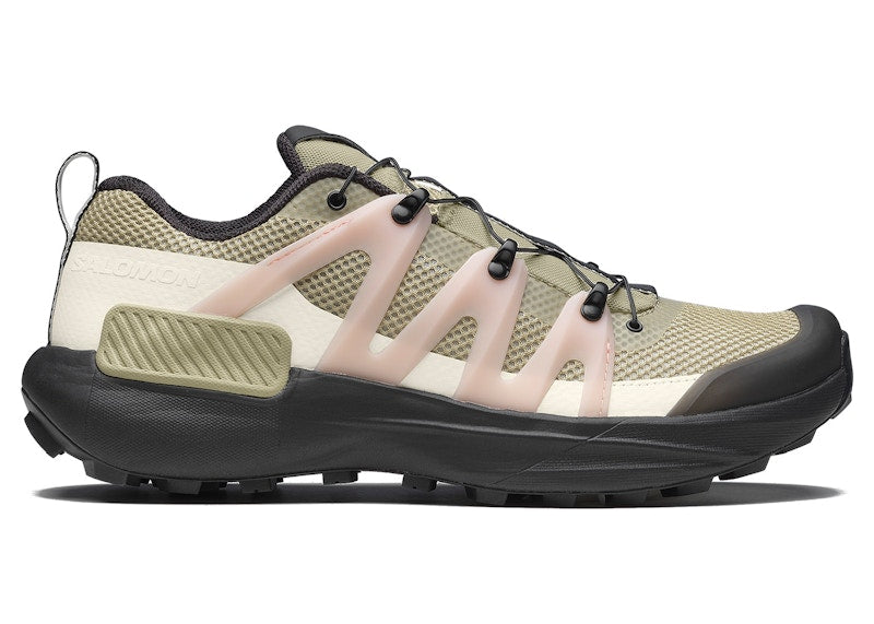 Salomon Genesis Advanced Pale Olive Green Black Impatiens Pink