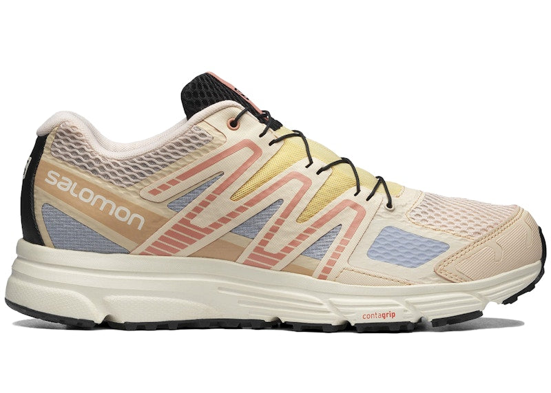 Salomon X-Mission 4 Beige Lavender Yellow