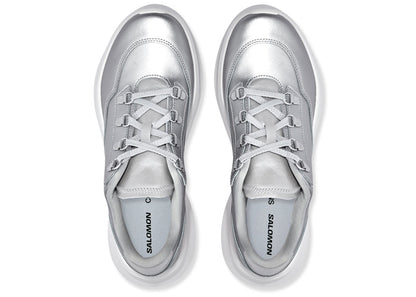 Salomon SR811 Leather Platform Comme des Garcons Silver