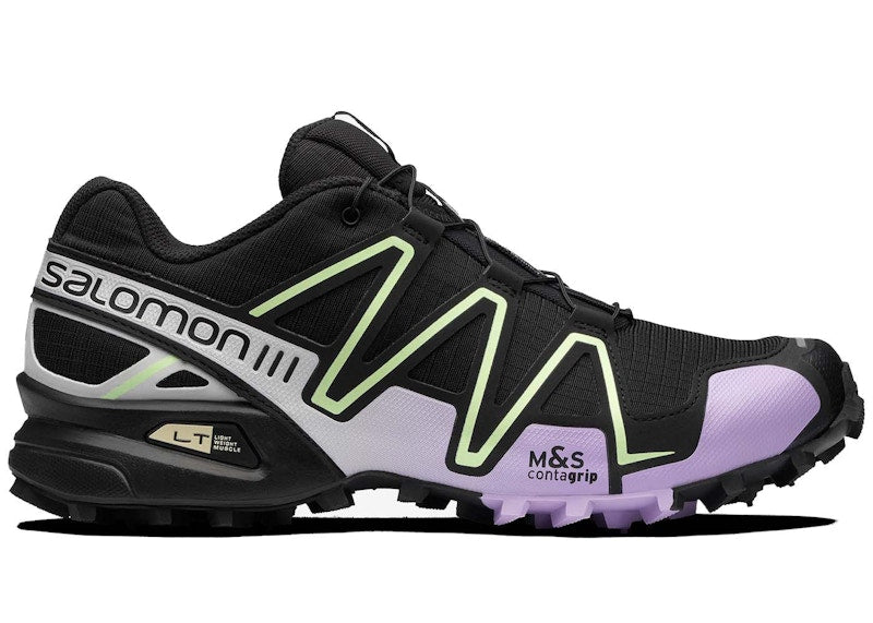 Salomon Speedcross 3 Black Lavender Patina Green