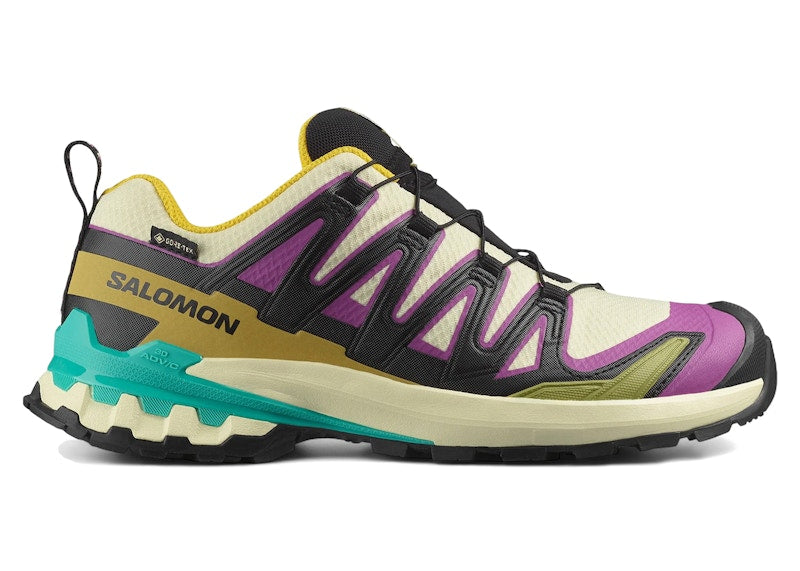 Salomon XA Pro 3D V9 Gore-Tex Transparent Yellow Waterfall (Women's)