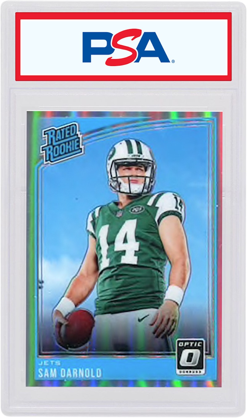 Sam Darnold 2018 Panini Donruss Optic Rookie Holo #151 (PSA or BGS Graded)