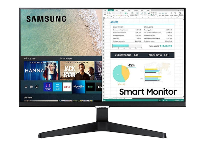 Samsung 24" M5 1920 x 1080 FHD Smart Monitor and Steaming TV LS24AM506NNXZA