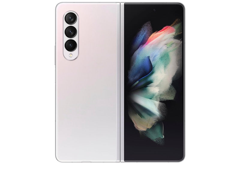 Samsung Galaxy Z Fold3 5G 256GB (Unlocked) SM-F926BZSDEUA (UK Version) Phantom Silver