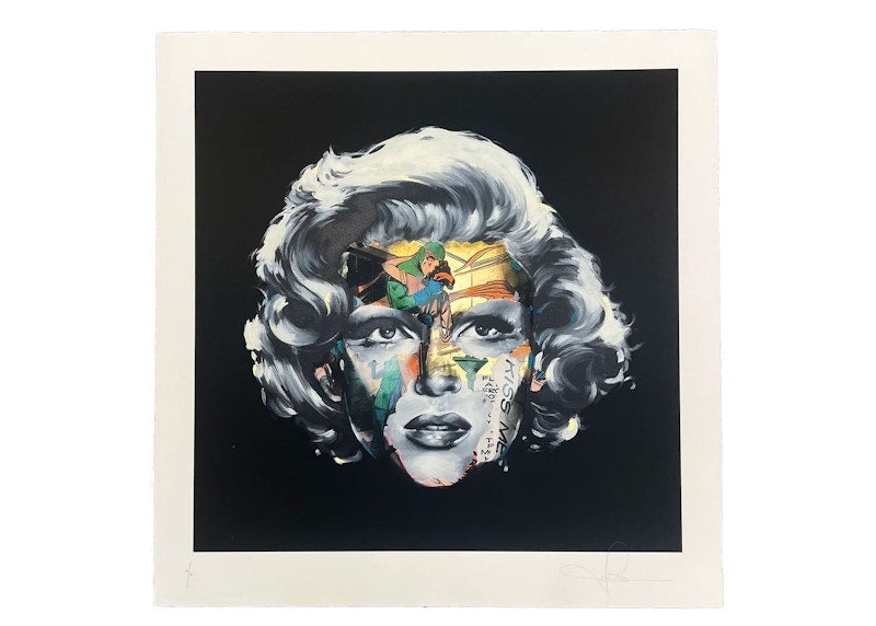 Sandra Chevrier La Cage Et Le Murmure Des Amoureux Gold Leaf Print (Signed, Edition of 50)