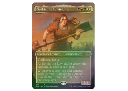 Saskia the Unyielding (Foil) Magic: The Gathering TCG Secret Lair Drop Series Mythic #55 (Ungraded)