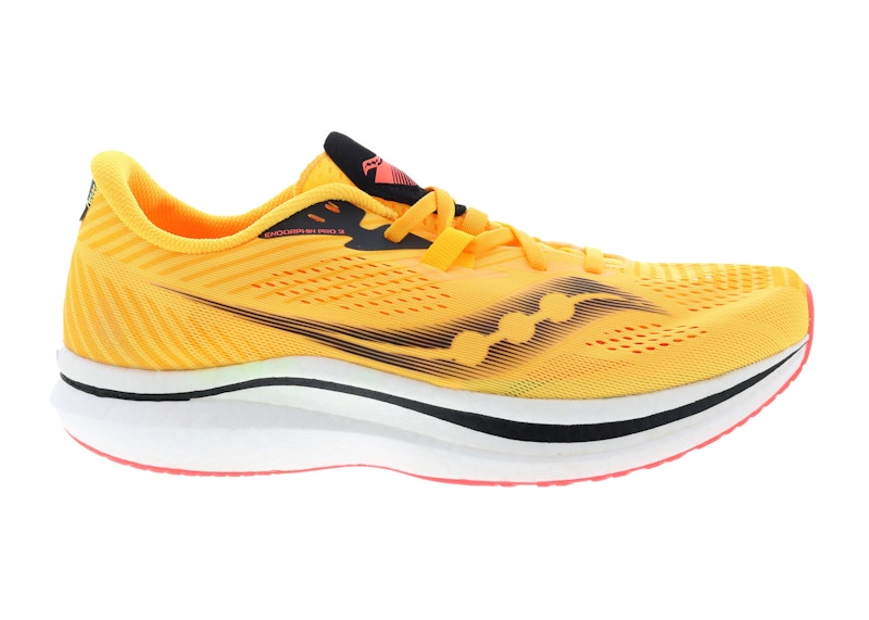 Saucony Endorphin Pro 2 ViZigold ViZired Yellow